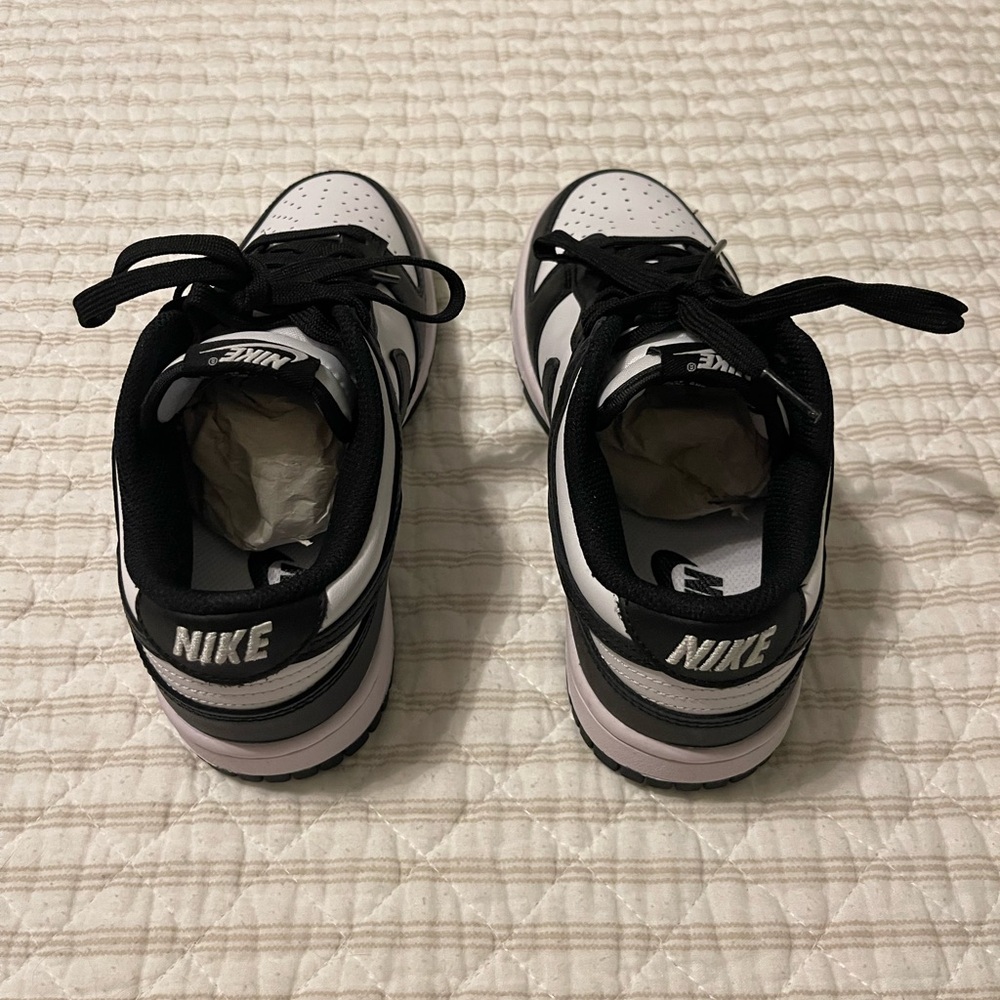 Nike Women’s Classic Black and White Sneakers - Picture 3 of 4